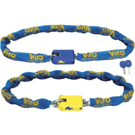 VIRO 1.4239 CATENA C/LUCCHETTO SUPERMORSO  90 CM - 1 pezzo