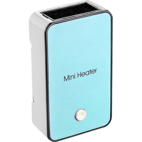 Energiesparende elektrische Heizung, tragbare Mini-Heizung für Schlafzimmer, Büro oder Arbeitszimmer, Heizlüfter, Lufterwärmer, US-Stecker A (1/5)