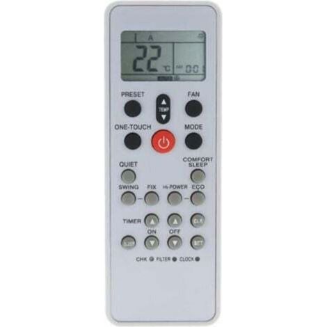 Télécommande Climatiseur Toshiba Télécommande de Remplacement pour Climatiseur Toshiba WC-L03SE (1/4)