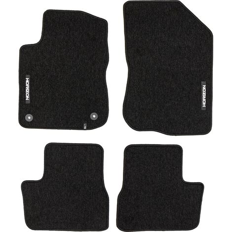 Tapis de Sol de Voiture pour Peugeot 208 I 2012-2019 Velours Imperméable 4Pcs (1/5)