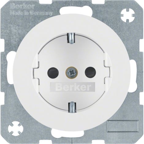 HAGER 47232089 TYPE F BLANC PRISE DE COURANT BERKER