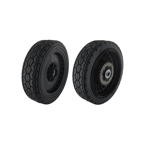Rueda de plástico adaptable para Honda con rodamientos. Para modelos Hrd535, Hrd536sxe. Reemplaza original 42710-vf0-000, 42710-vf1-000za.