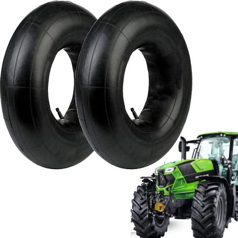 2 CAMERE D'ARIA 7.00/7.50-16 CON VALVOLA TR13 PER PNEUMATICI TRATTORE FUORISTRADA AUTO AGRICOLE MOTO Ecovelo