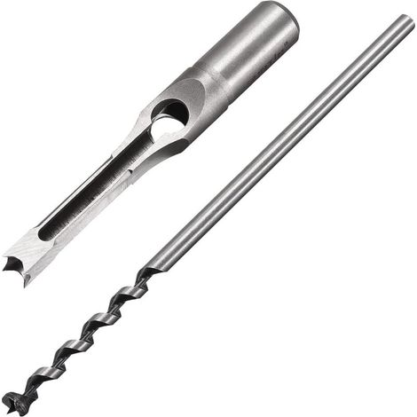 Bardusch-Mèche à mortaiser 16 mm en acier au tungstène – Pour perçage de trous carrés – Conception spirale pour élimination des copeaux (1/5)