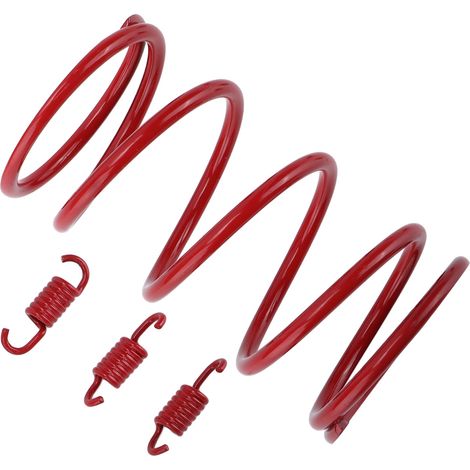 Kit 2 ressorts d'embrayage de remplacement haute performance pour moteur GY6 50cc-100cc (139QMB, 1P39QMB), couple de démarrage 1000RPM, adapté aux scooters et quad. (1/5)