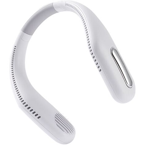 Ventilateur suspendu sans pales Ice Sensation à trois vitesses réglables, blanc (1/4)