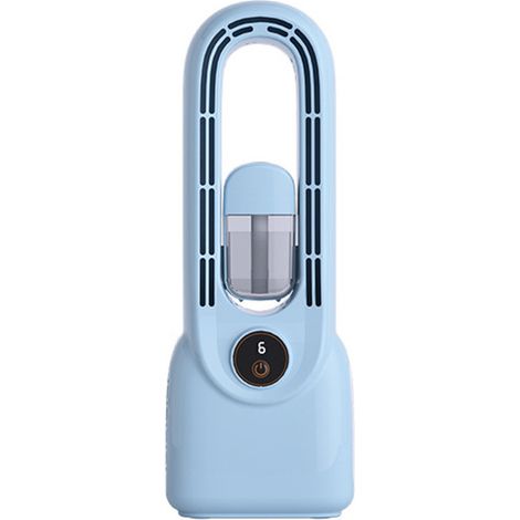 Ventilateur de bureau sans pales, petit ventilateur de bureau avec fonction d'humidification par brumisation rafraîchissante (1/4)