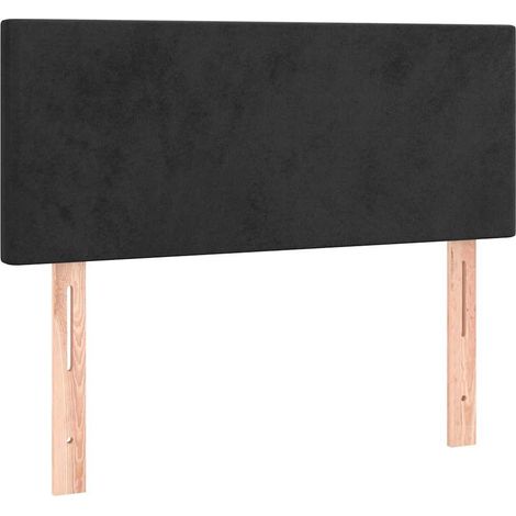 Maison Exclusive - Tête de lit Noir 80x5x78/88 cm Velours (1/5)