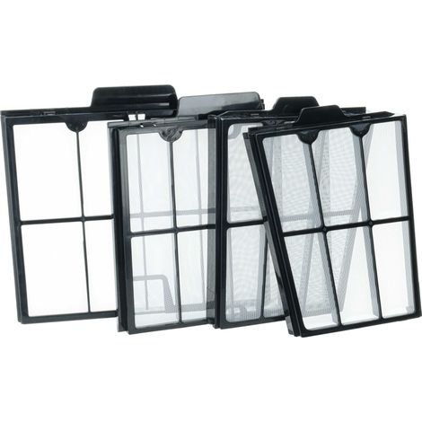 vhbw 4x Grobstaubfilter kompatibel mit Dolphin Quantum S300, S200 Poolsauger, Poolroboter - Grobfilter, 22 x 19,7 x 7,5 cm