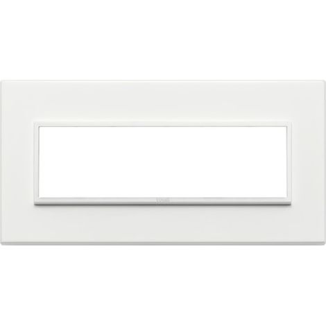 Placca 7M bianco totale Vimar Eikon Evo 21657.17