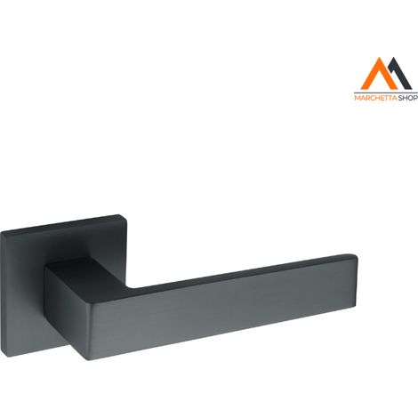 MANIGLIA ALU BLUE C/RB Q 50 F/CHIAVE ANTRACITE