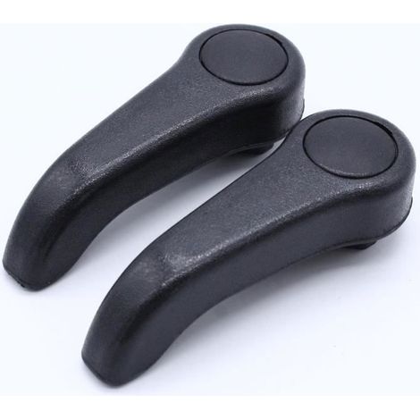 Maniglie di regolazione del sedile - Renault Clio II MK II - Nere - Confezione da 2 - Adatte ai modelli 1998-2008 (1/2)