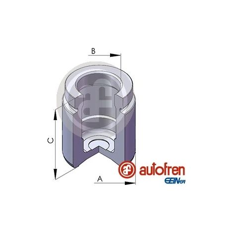 Piston, étrier de frein Autofren Seinsa D025125 BMW 30648023 30648024