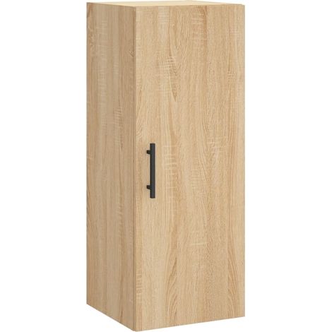 Maison Exclusive - Armario de pared roble Sonoma 34,5x34x90 cm (1/5)
