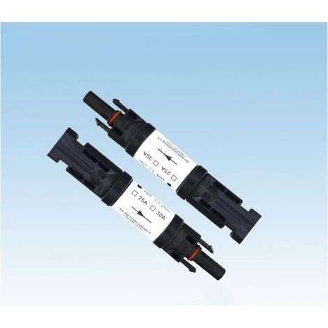 Connecteur M-C-4 avec Diode, 30A DC1000V Diode Parallèle Connecteur de Panneau Solaire M-C-4 Mâle/Femelle PV Solar Énergie Adaptateur de câble Solaire photovoltaïque Adpater (2pc)-LIAIKI (1/4)