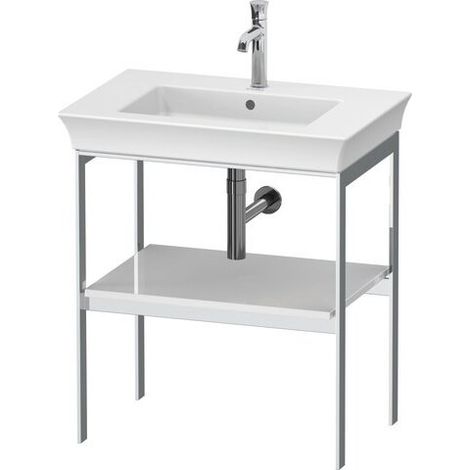 DURAVIT WT454008585 Console métallique fixation au sol White Tulip (1/2)