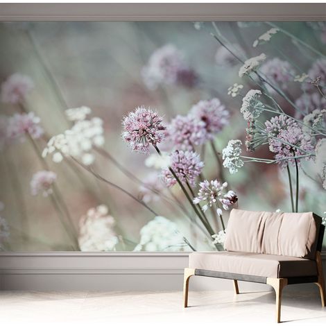 Fotomurale adesivo stickers - per camera da letto - per corridoio - decorazione casa moderna Fiori di campo 312x219 cm (1/5)