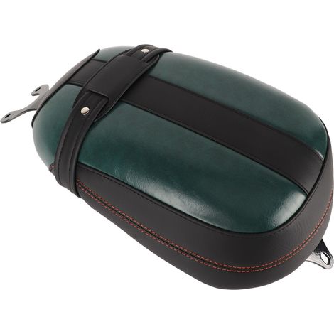 Rücksitzbank aus Kunstleder, bequeme Rückenlehne, Ersatzsitzpolsterung für Indian Scout Sixty 2016–2022, schwarz und grün (1/5)