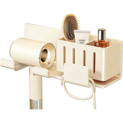 Organizer per doccia a prova di bambino, con supporto - Bianco 2