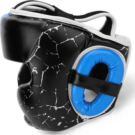 Casques de boxe pour enfants, MMA, Muay Thaï, Sanda, protection de tête, accessoire d'entraînement pour enfants (taille S)