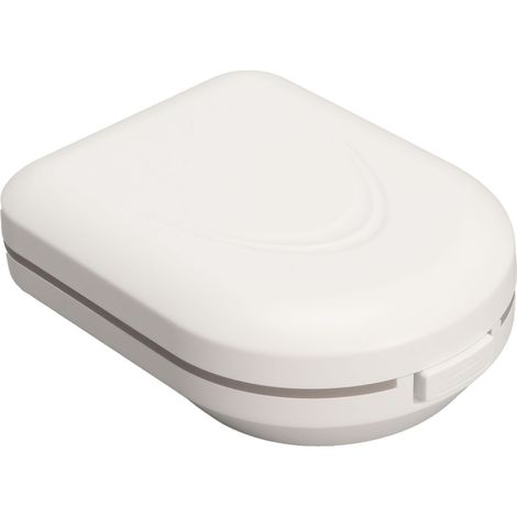 Étui de protection portable pour amplificateur sonore, forme arc, blanc, boîte de rangement miniature imperméable, coque résistante pour appareil audio (1/5)