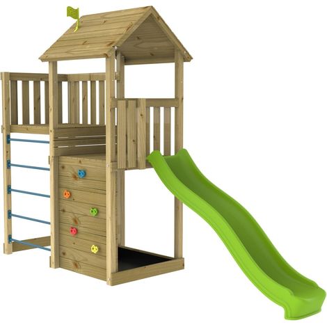 TP Toys Wolkenkratzer 2 Tour de jeu en bois pour jardin avec (1/5)