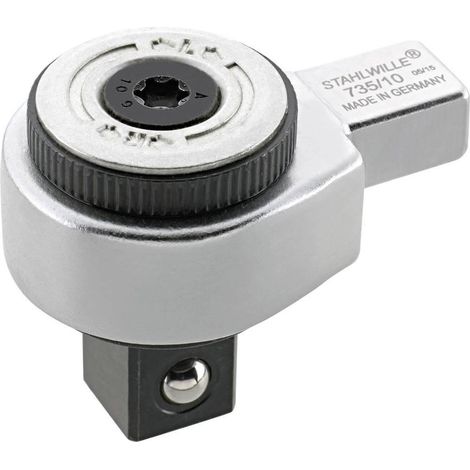 Stahlwille 735/10 Llave de carraca acero cromado 1/2 pulgada