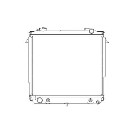 Radiateur, refroidissement du moteur NRF 50300 JEEP 52003254 52003255 52003370