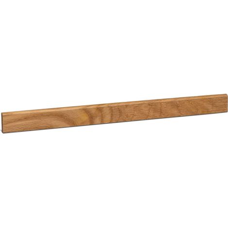 KGM Sockelleiste Massivholz Eiche lackiert 5 x 22 mm 2,4 m