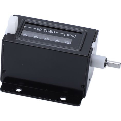 Compteur mécanique à 5 chiffres, plage de 00000 à 99999, réinitialisable, haute précision. (1/5)