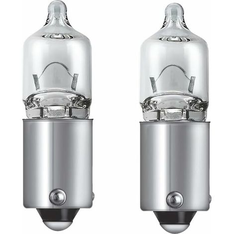 2x ampoule 12V 6W BAX9S transparent auto moto scooter universel éclairage lumière (1/2)