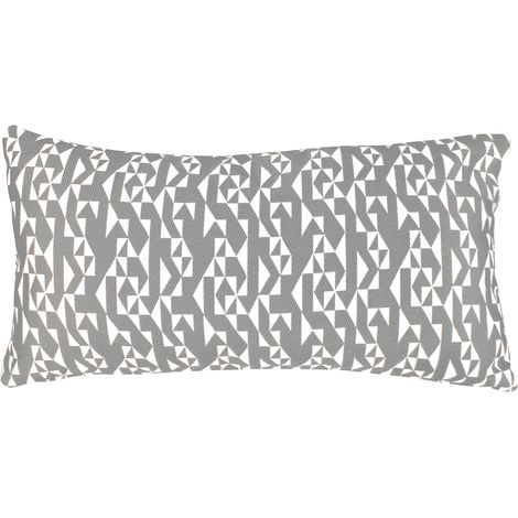 Housse de Coussin Imprimé Géométrique Breda Kuatéh Gris 55x30 cm (copia) (1/5)