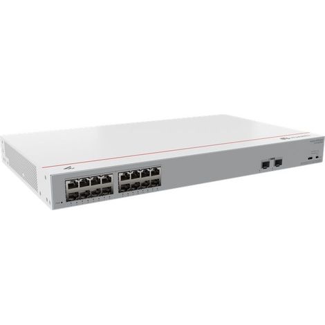 Switch Huawei S110-16lp2sr (16ge puertos (124w Poe+), 2ge puertos SFP, alimentación de CA)