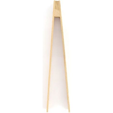 1 pince de cuisine en bois, 25 cm, pince à cornichons, ustensile polyvalent pour four et plancha (1/4)