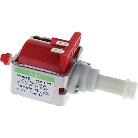 POMPE ULKA EP5 - 48W - 230V POUR PETIT ELECTROMENAGER DELONGHI - 5113270612 (1/2)