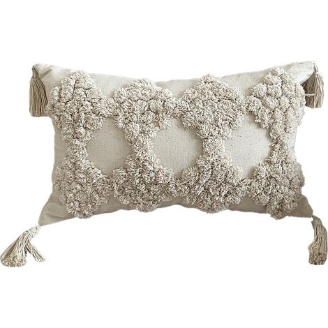 Taie d'oreiller de bureau, taie d'oreiller de canapé, style ethnique rétro (1/4)