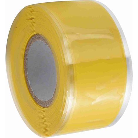Rubans adhésifs en caoutchouc silicone résistants à l'eau pour la réparation et l'isolation des connexions de câbles électriques et de canalisations d'eau. (1/5)