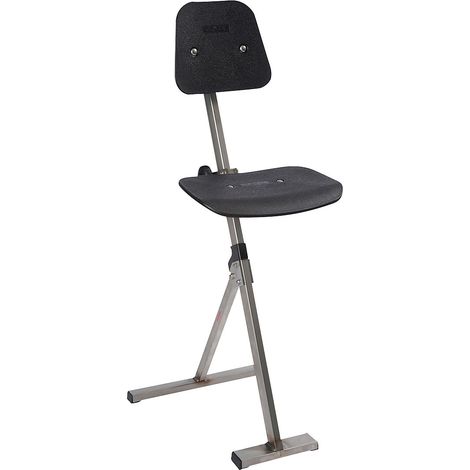 FRANKEL kaiserkraft, Assis-debout, piétement en inox, assise