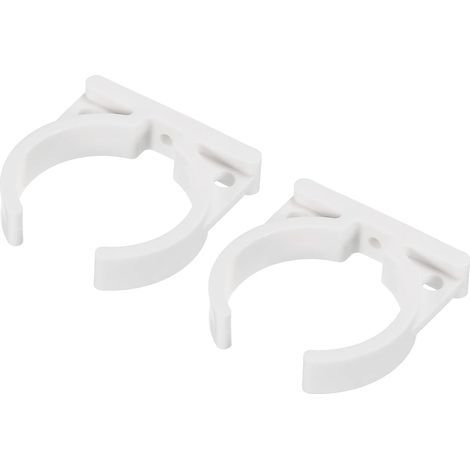 2 paquets de filtres à eau avec pince double pour filtre 46x57mm, blanc (1/5)
