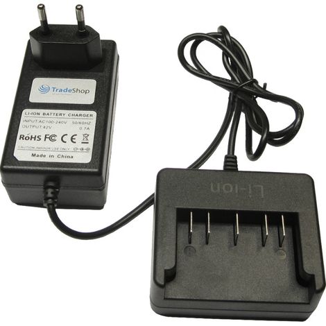 Hochwertige Akku Ladestation für Bosch 36 V Li-Ion Akkus 2607336001, 2607336002, 2607336003, 2607336004, 2607336107, 2607336108 / Ladegerät, Netzteil