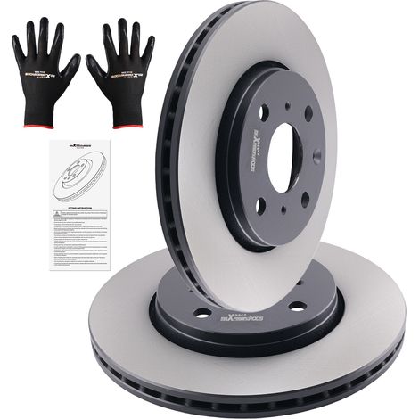 Dischi freno 247mm for Peugeot 107 PM PN/108 1.0L 1.2L 1.4L Anteriore 05-23 (1/5)