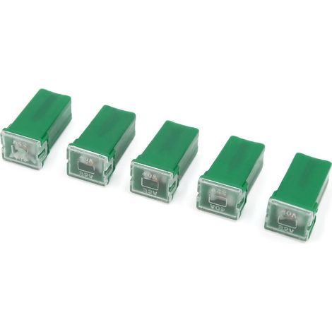sourcingmap pour Mini 40A Fusible PAL Pacifique Push-femelle bloc fusible Auto 5pcs vert (1/3)