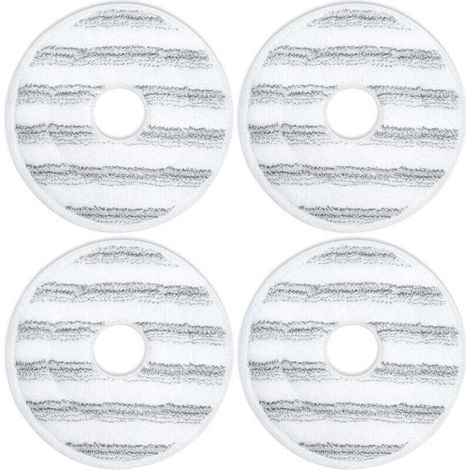 Lot de 4 pour recharge de vadrouille Vileda Spin and Clean, recharge lavable et réutilisable pour le remplacement de la tête de vadrouille Vileda Spin (1/5)