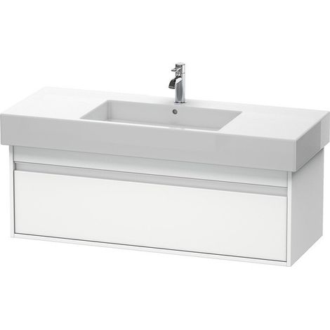 Meuble sous-vasque KETHO 455x1200x410mm blanc mat
