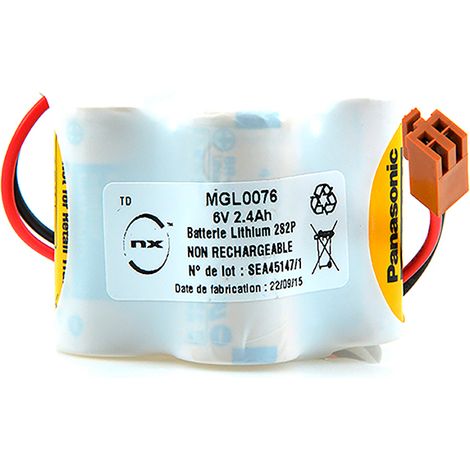 Batterie RS PRO pour Système CNC A98L. ( Prix pour 1 ) (1/4)