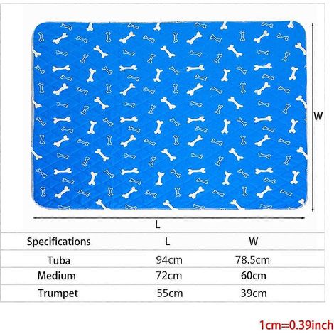 Tapis absorbant lavable et réutilisable pour chats, idéal pour canapé, sièges de voiture et sol. Doux et confortable pour chiens. Un cadeau adorable pour votre animal de compagnie. Vert. (1/4)