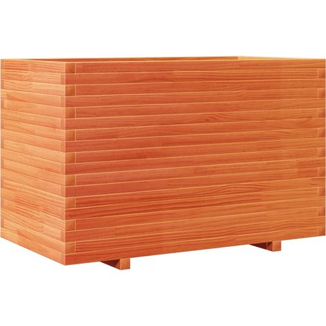 Maison Exclusive - Fioriera Giardino Marrone Cera 110x60x72 cm Legno Massello Pino