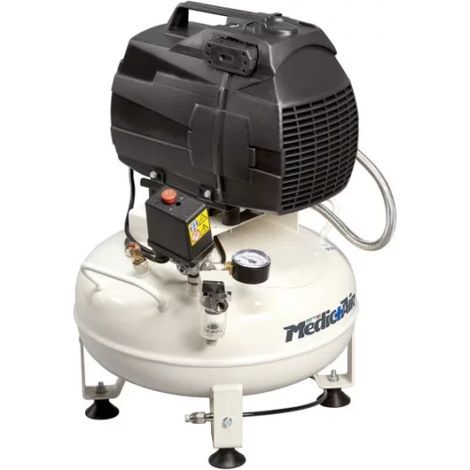 Nuair - Compresseur pour dentiste et laboratoire 1,5HP 1,1kW 24L - Med 160-24F-FM-1,5M (1/3)