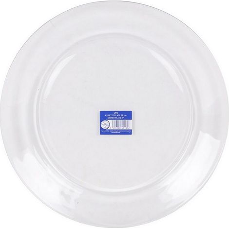 Assiette Plate Duralex Lys 28cm Verre Trempé Ultra-résistant - Duralex Scop Sa