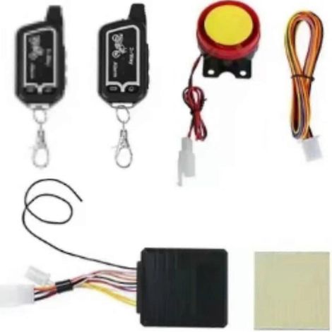 Sistema de alarma para motocicleta de 12 V y 125 dB con protección bidireccional y control remoto. Conjunto de alerta de seguridad para bicicleta eléctrica y motocicleta. Regalo especial. (1/5)